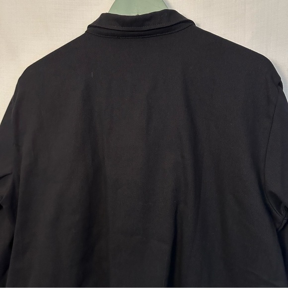 🆕 Chicyea Boxy Black Lightweight Denim Jacket Size Large - Picture 9 of 15